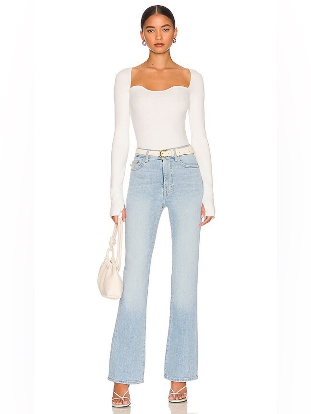 Lovers & Friends Greyson Ultra High Rise Slim Boot Jean - Picture 3 of 8
